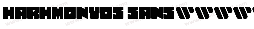 HarHmonyOS Sans字体转换